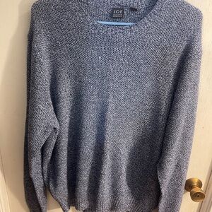 Joseph Abbound Men’s XL Navy/White Cotton/Linen Sweater! New Without Tags! Nice